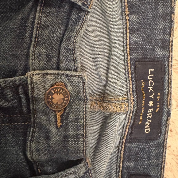 Lucky Brand Women's Sweet Boot Blue Jeans - Picture 2 of 5
